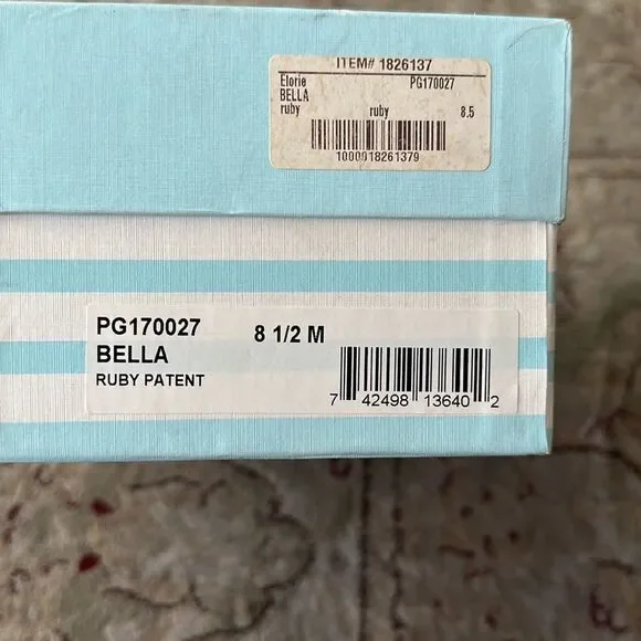 Elorie flats “Bella” - Ruby patent leather - Picture 7 of 7